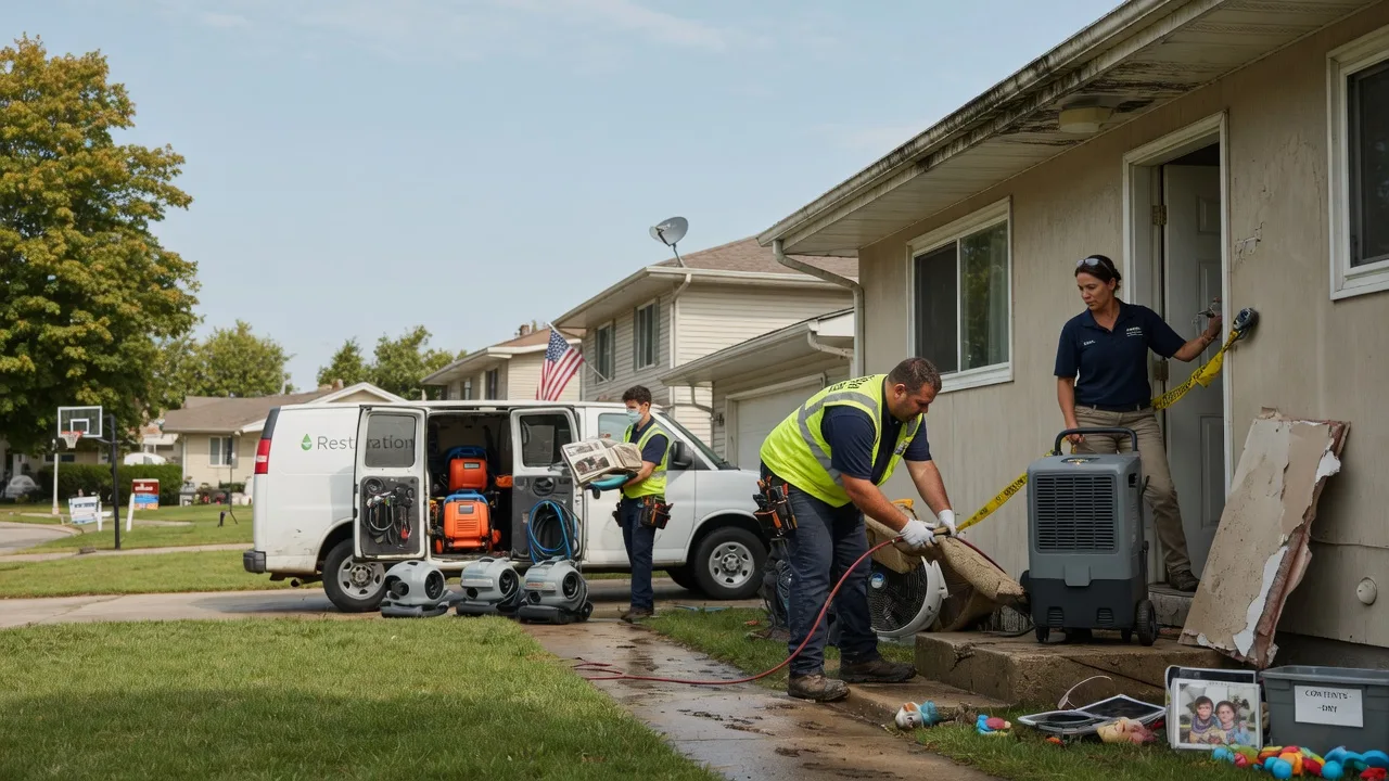 Water Damage Restoration in Angie, LA near me